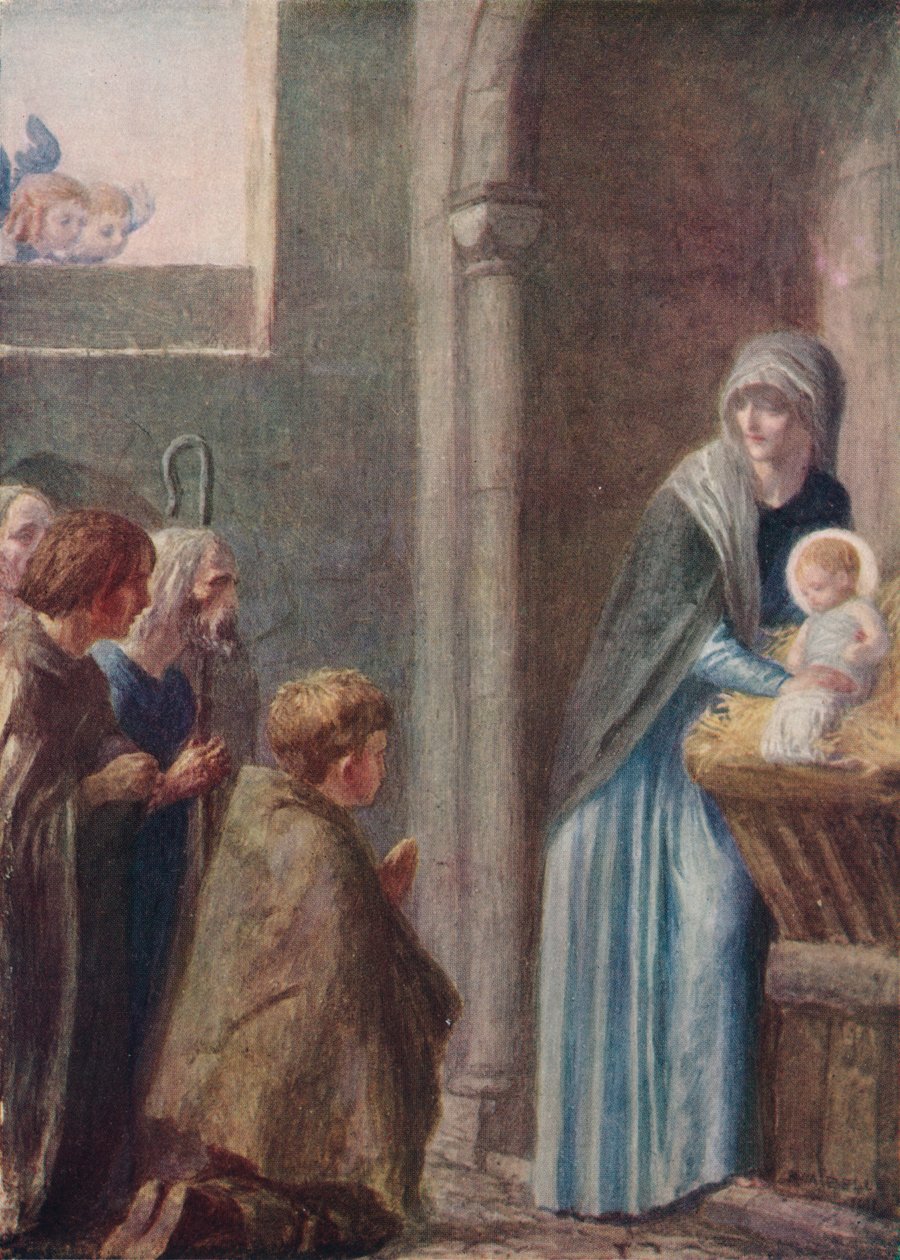 A mágusok imádása, 19. század vége, 1912 alkotó: Robert Anning Bell