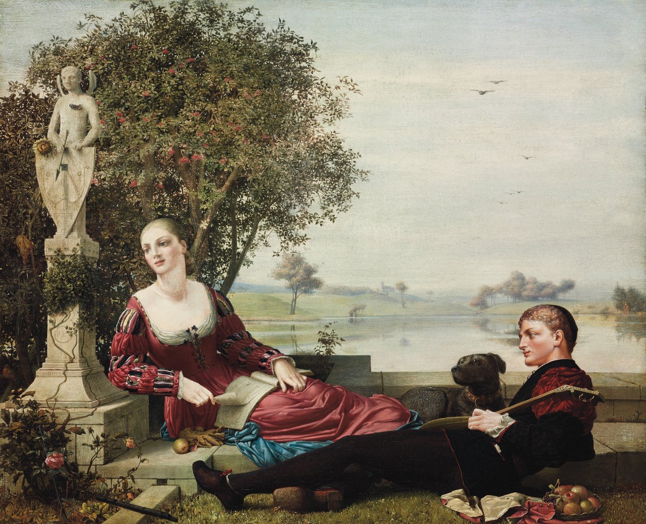Heloise és Abelard alkotó: Robert Bateman