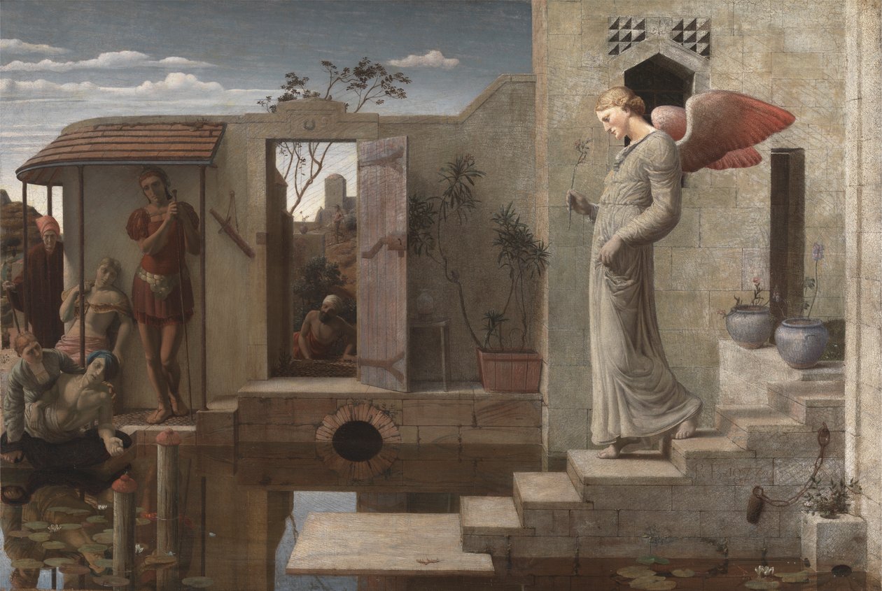 A Bethesda medencéje alkotó: Robert Bateman