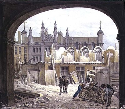 Blackwell Hall, King Street, Cheapside alkotó: Robert Blemell Schnebbelie