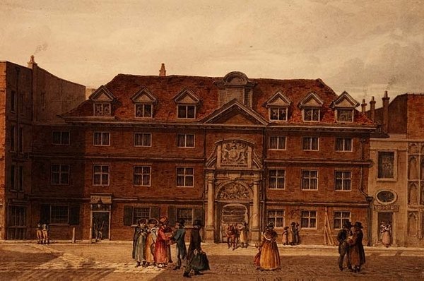 Blackwell Hall, King Street, Cheapside alkotó: Robert Blemell Schnebbelie