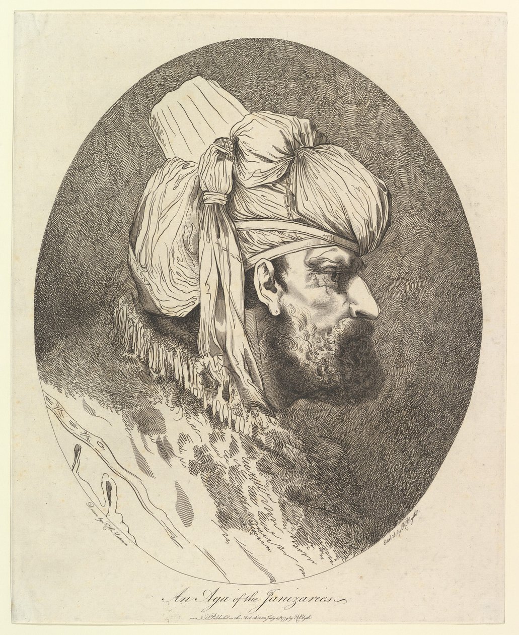 A janicsárok agája, 1779. július 19. alkotó: Robert Blyth