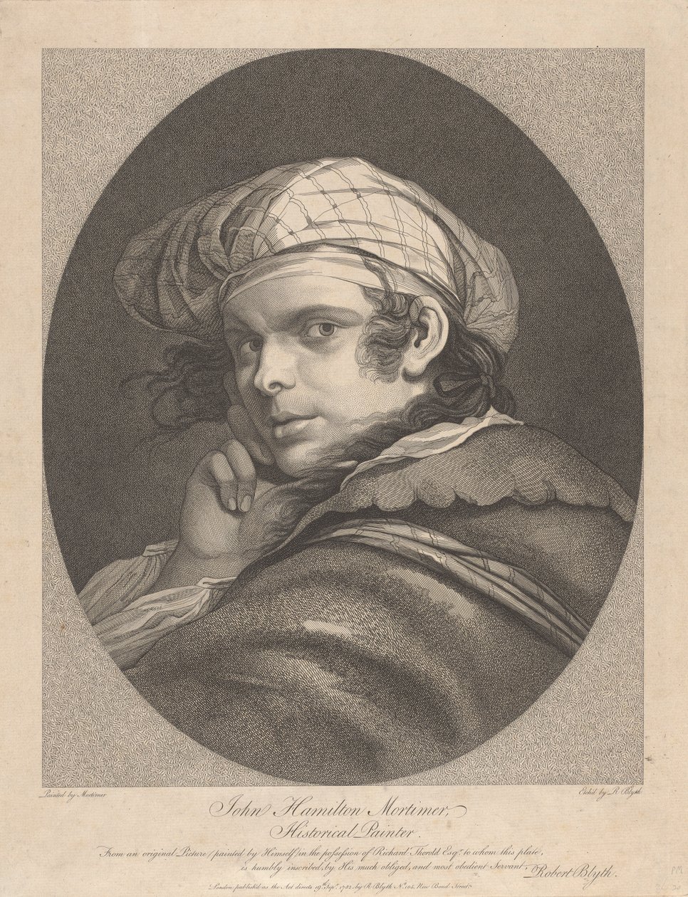 John Hamilton Mortimer alkotó: Robert Blyth