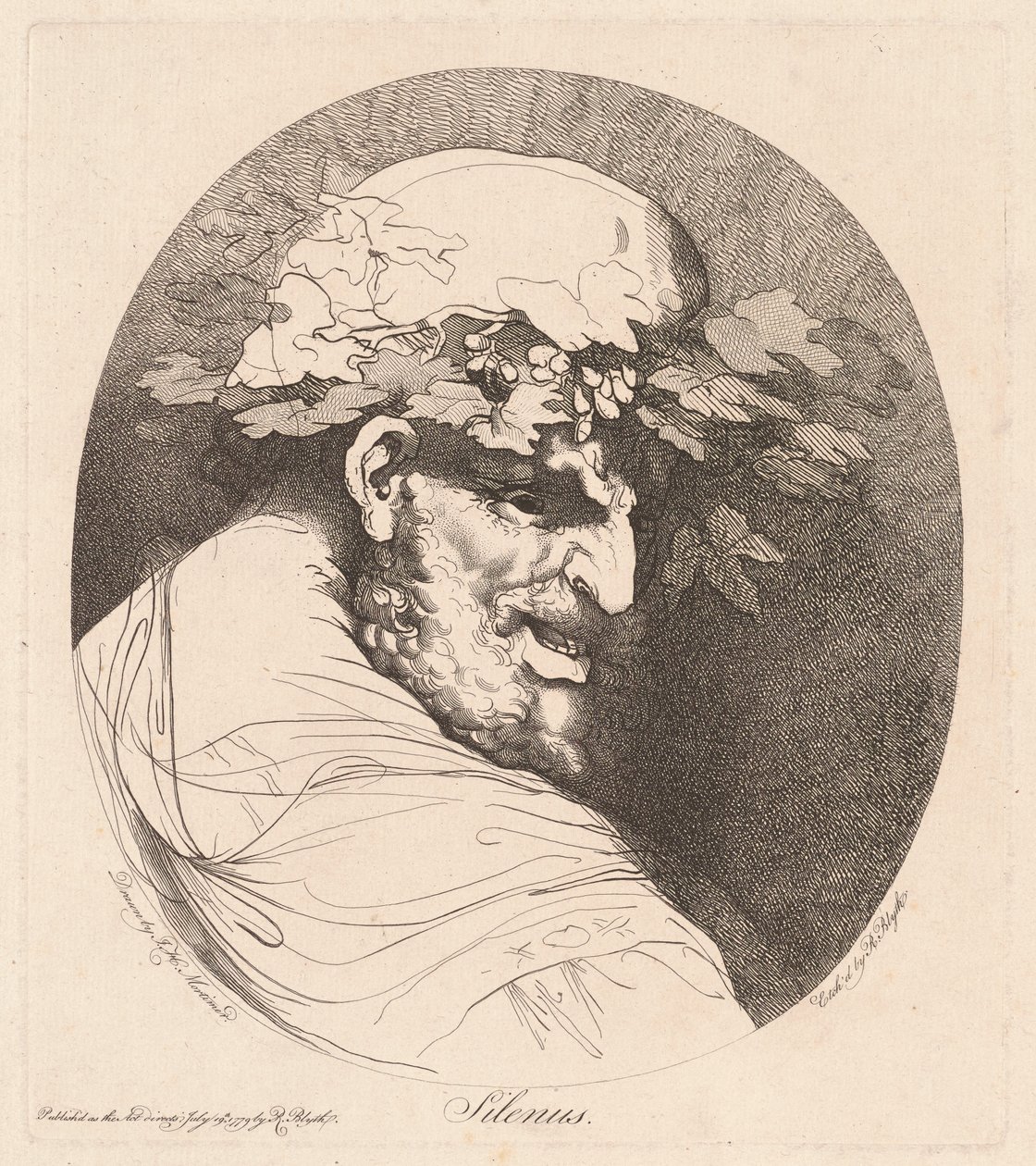 Silenus alkotó: Robert Blyth, after John Hamilton Mortimer