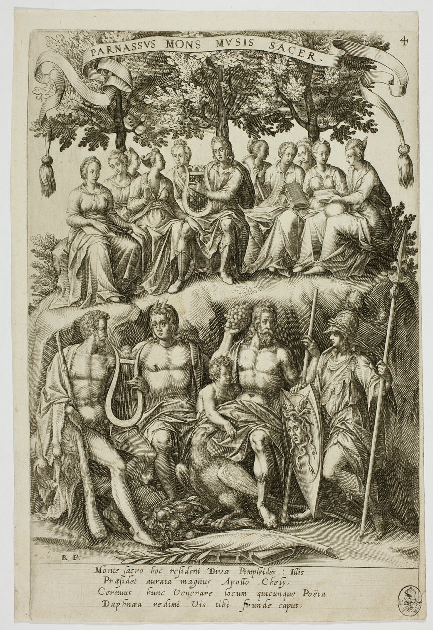 Parnassus, 4. lemez a Parnassus Bicepszről alkotó: Robert Boissard