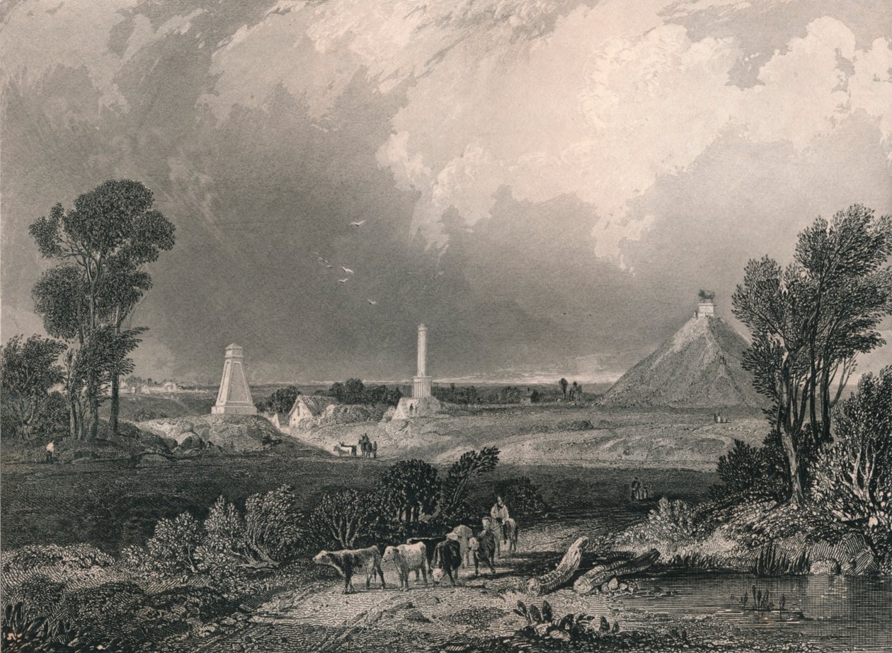 Waterloo síksága, 19. század közepe. alkotó: Robert Brandard