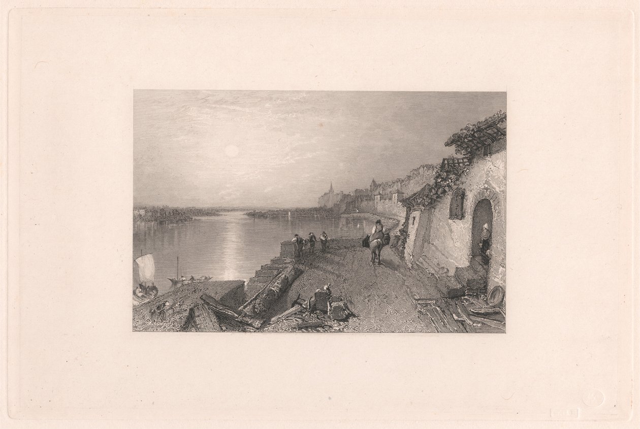 Rietz Saumur közelében alkotó: Robert Brandard