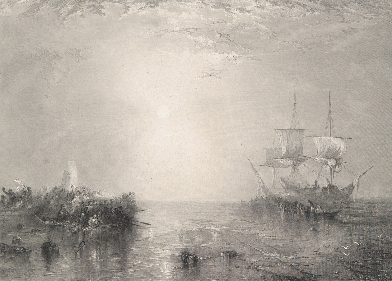 Bálnavadászok, 1879-80. alkotó: Robert Brandard