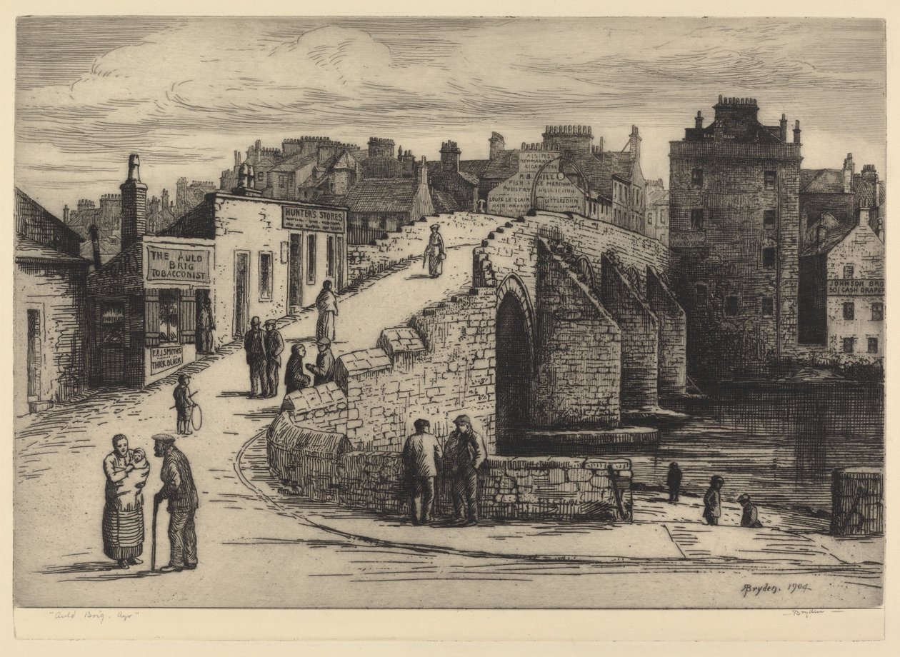 Auld Brig, Ayr alkotó: Robert Bryden