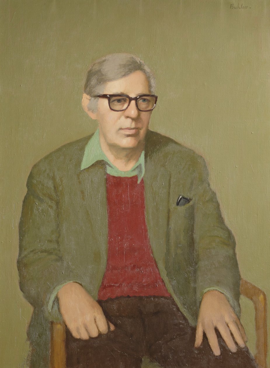 Laurie Lee (1914-97) az 1970-es évek (olaj, vászon) alkotó: Robert Buhler