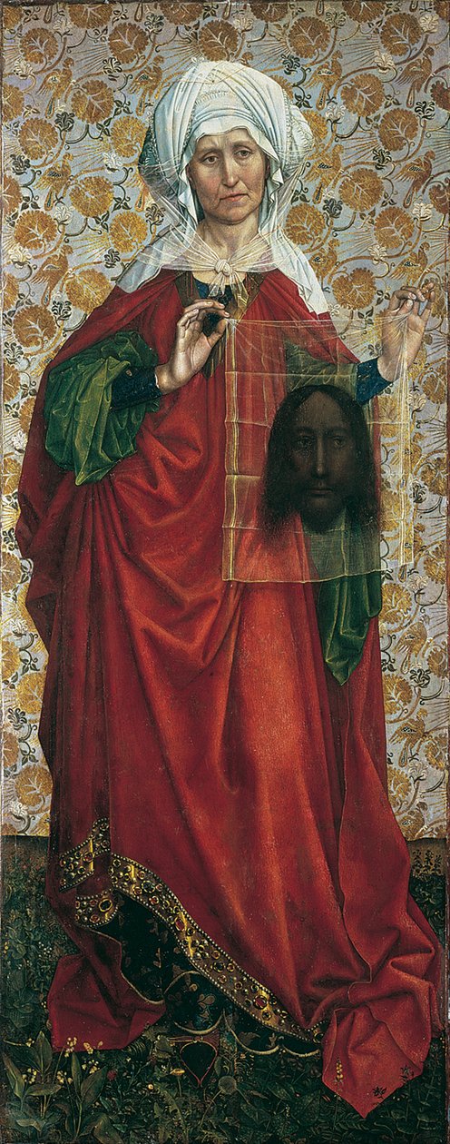 A Flémalle-táblák: Szent Veronika alkotó: Robert Campin