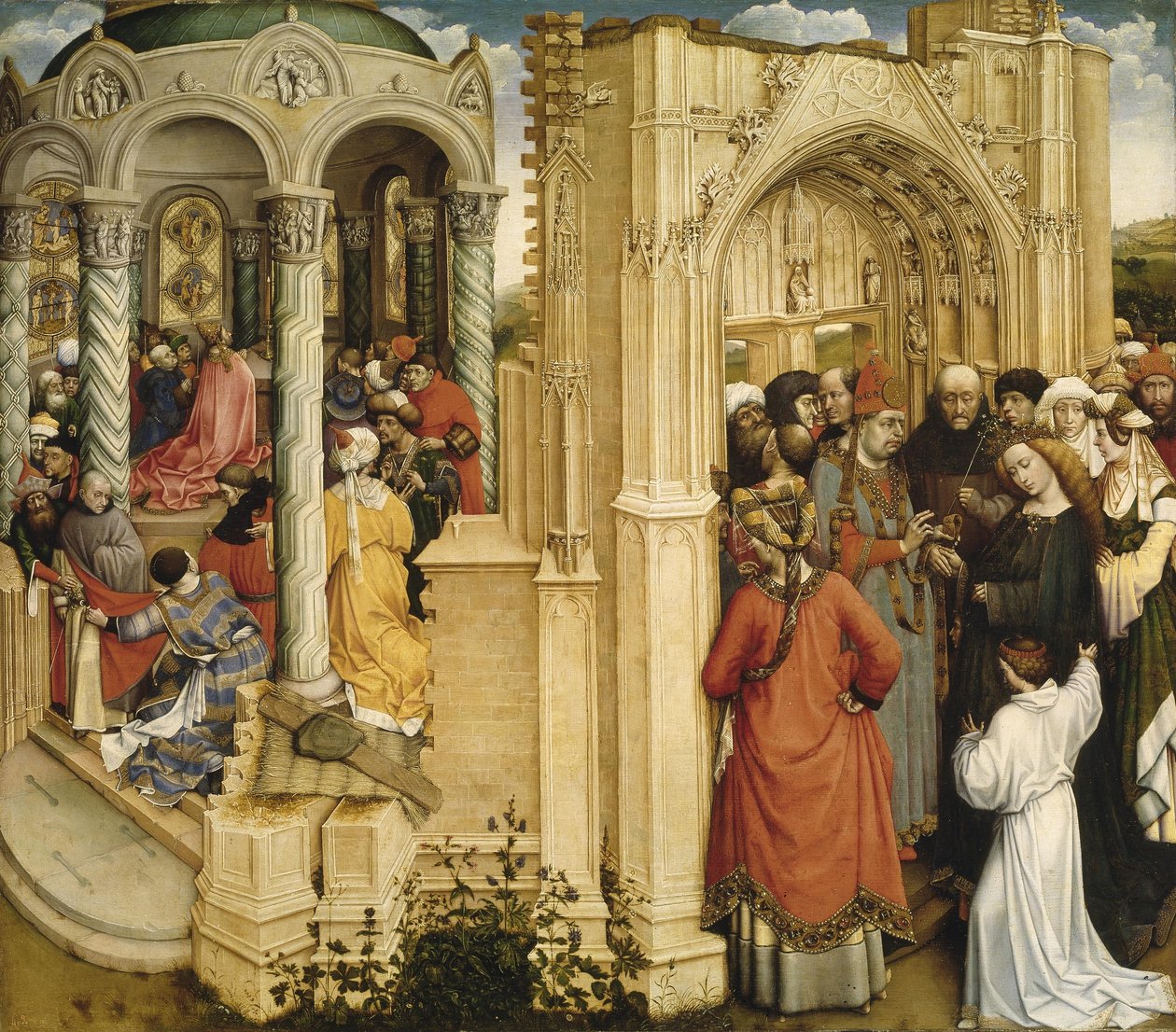 A Szűz házassága alkotó: Robert Campin
