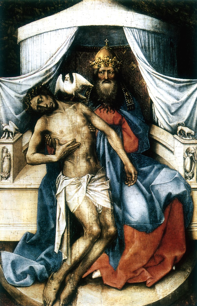 A Szentháromság, 14. század alkotó: Robert Campin