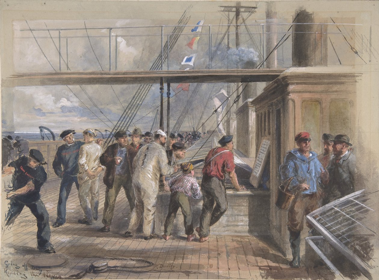 Az Atlanti-kábelen keresztül érkezett hírek a világ minden részéről stb., 1866. alkotó: Robert Charles Dudley