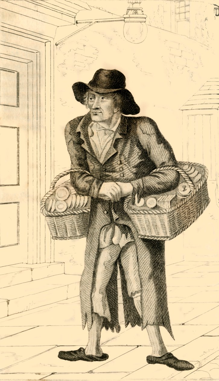 Szép új, jól ismert karakter a Readingben, 1822. alkotó: Robert Cooper