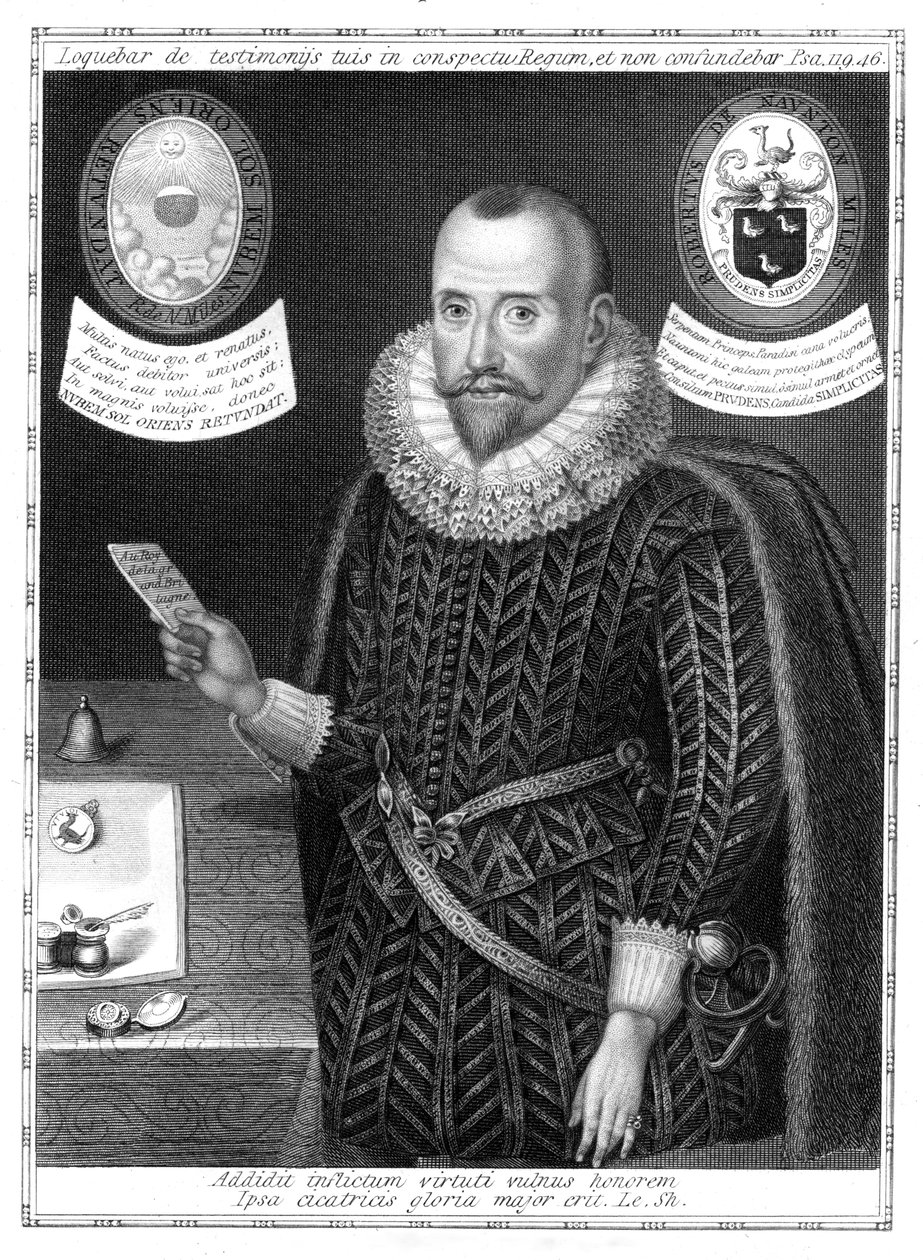 Sir Robert Naunton angol politikus és író. alkotó: Robert Cooper