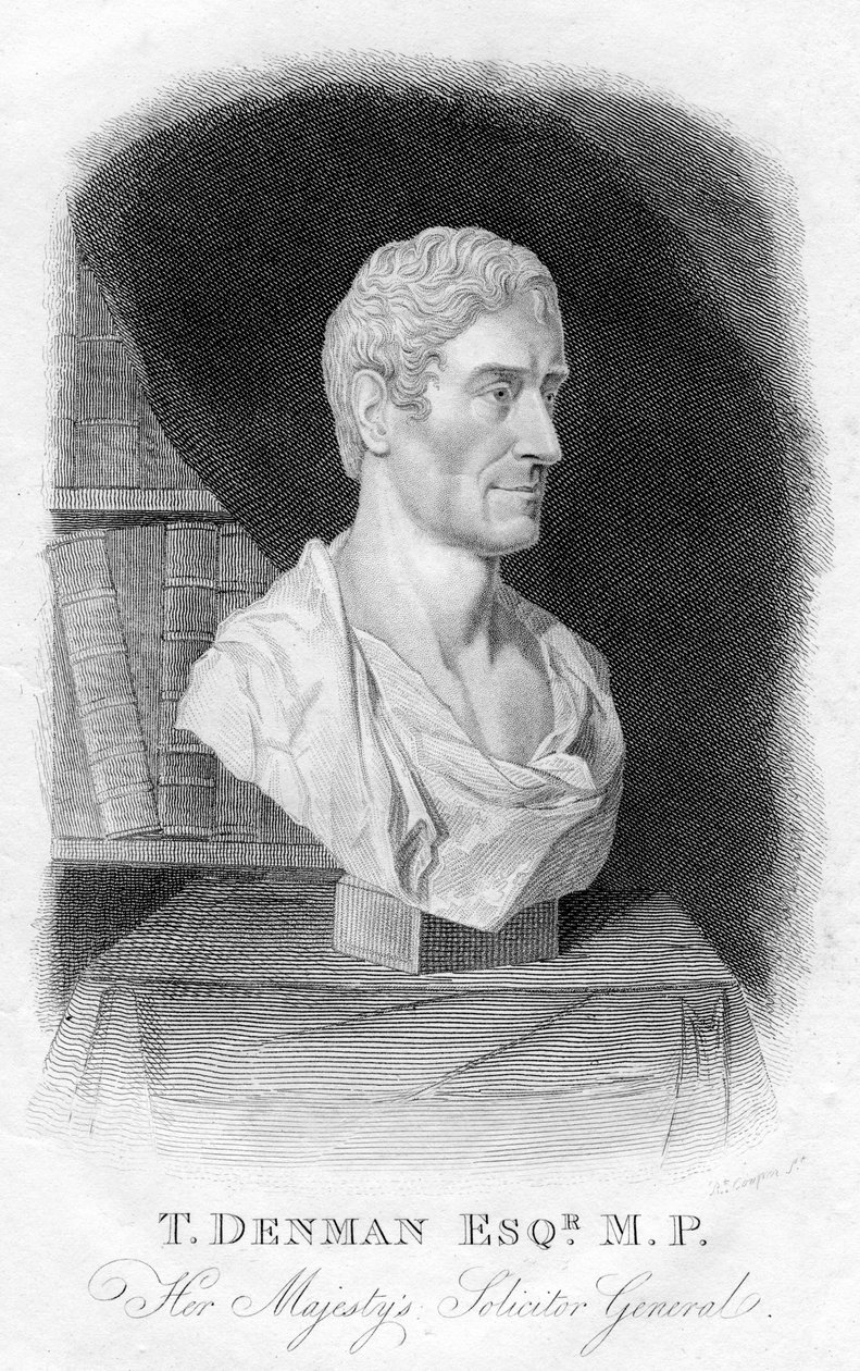 T Denman, őfelsége, főügyvéd, 1820 alkotó: Robert Cooper