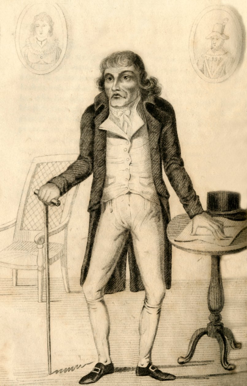 Thomas Laugher – általános nevén Old Tommy, 1821. alkotó: Robert Cooper