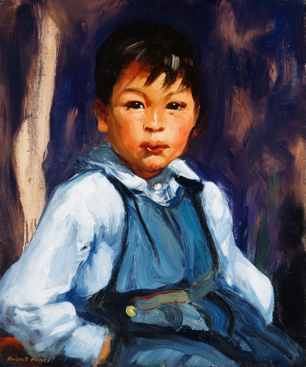 Egy új-mexikói fiú, alkotó: Robert Cozad Henri
