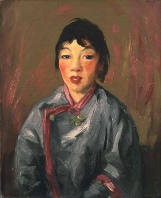 Grace, kínai lány alkotó: Robert Cozad Henri