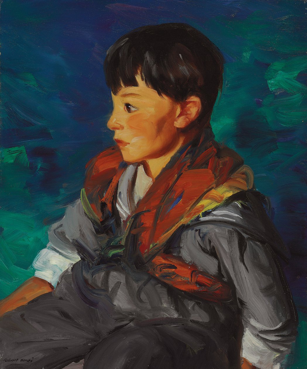 Nelson Cooper, cigányfiú, 1915 alkotó: Robert Cozad Henri