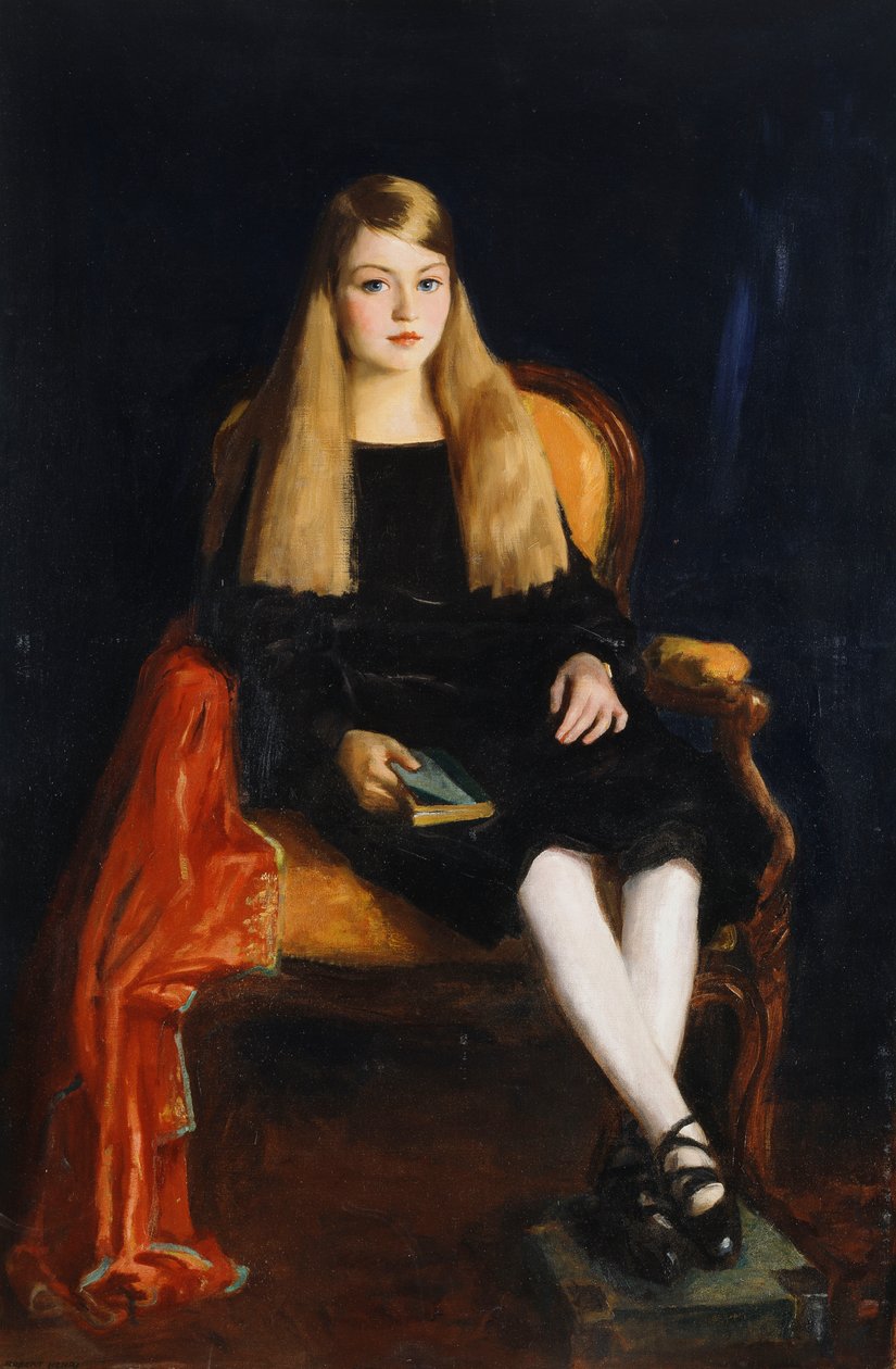 Marcia Anne M. Tucker portréja, 1926 alkotó: Robert Cozad Henri