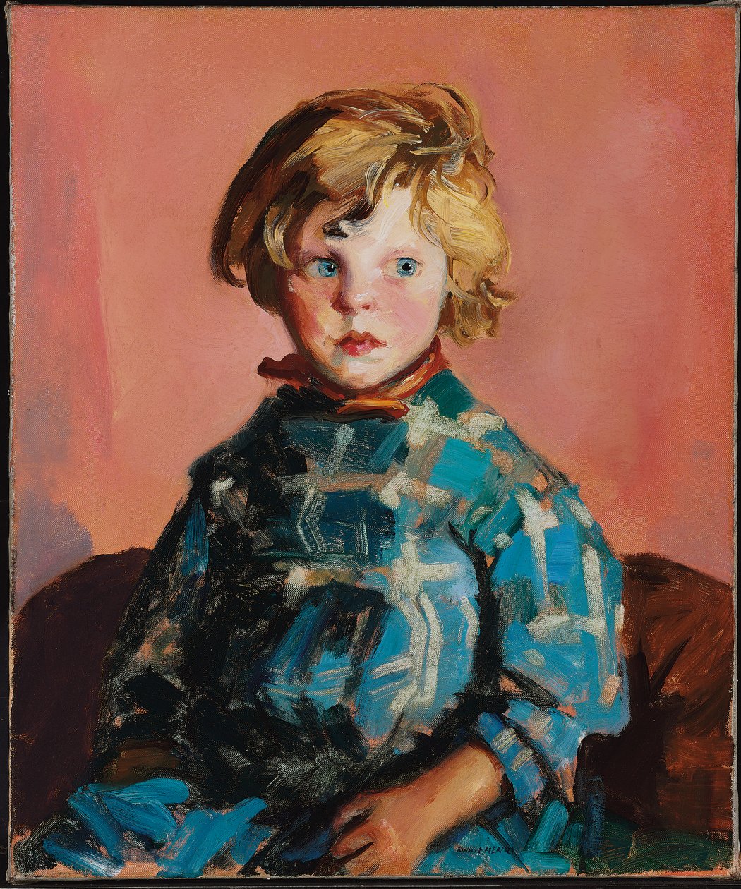 A kék kockás ruha alkotó: Robert Cozad Henri