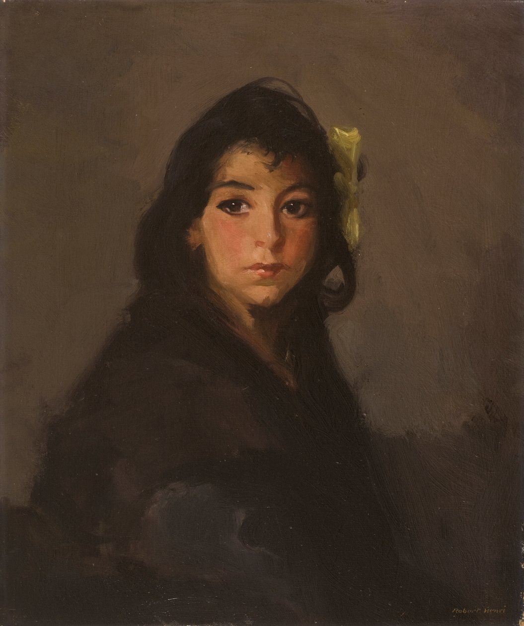A cigánylány, 1912 alkotó: Robert Cozad Henri