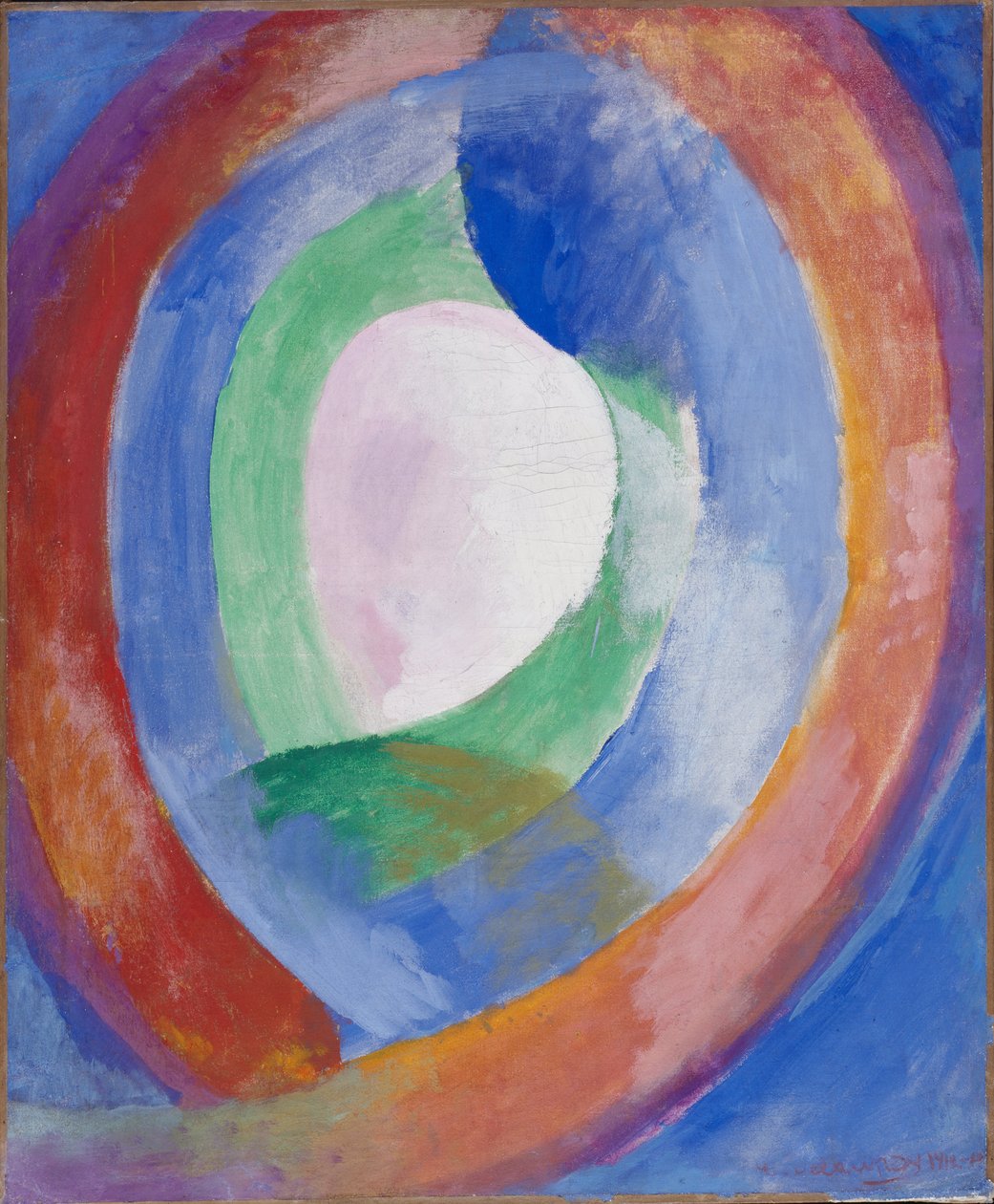 Kör alakú formák, Hold 1. sz. alkotó: Robert Delaunay