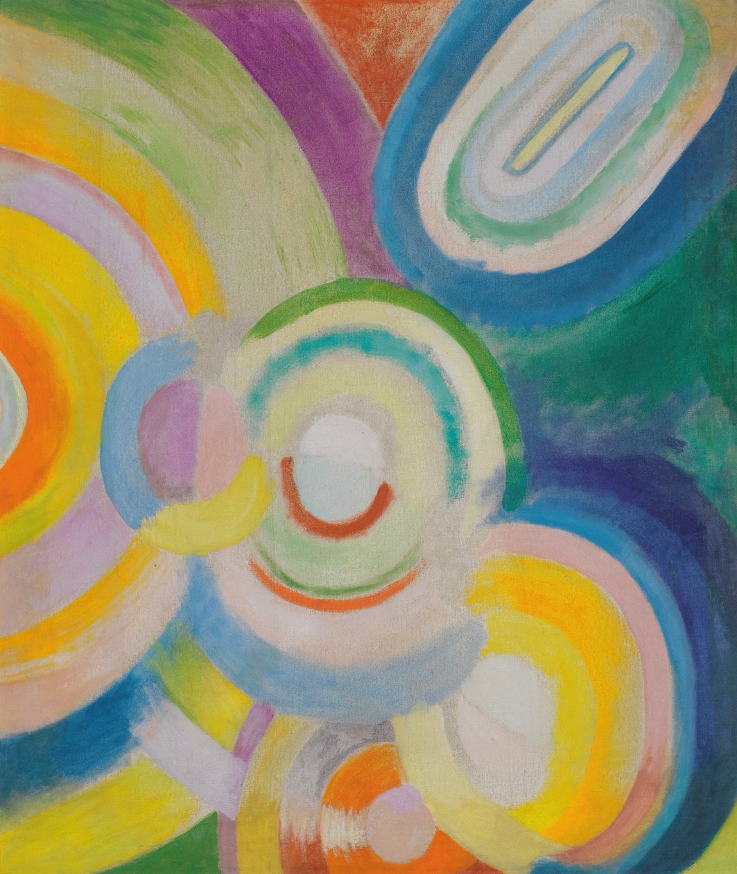 Színes korongok, 1913. alkotó: Robert Delaunay