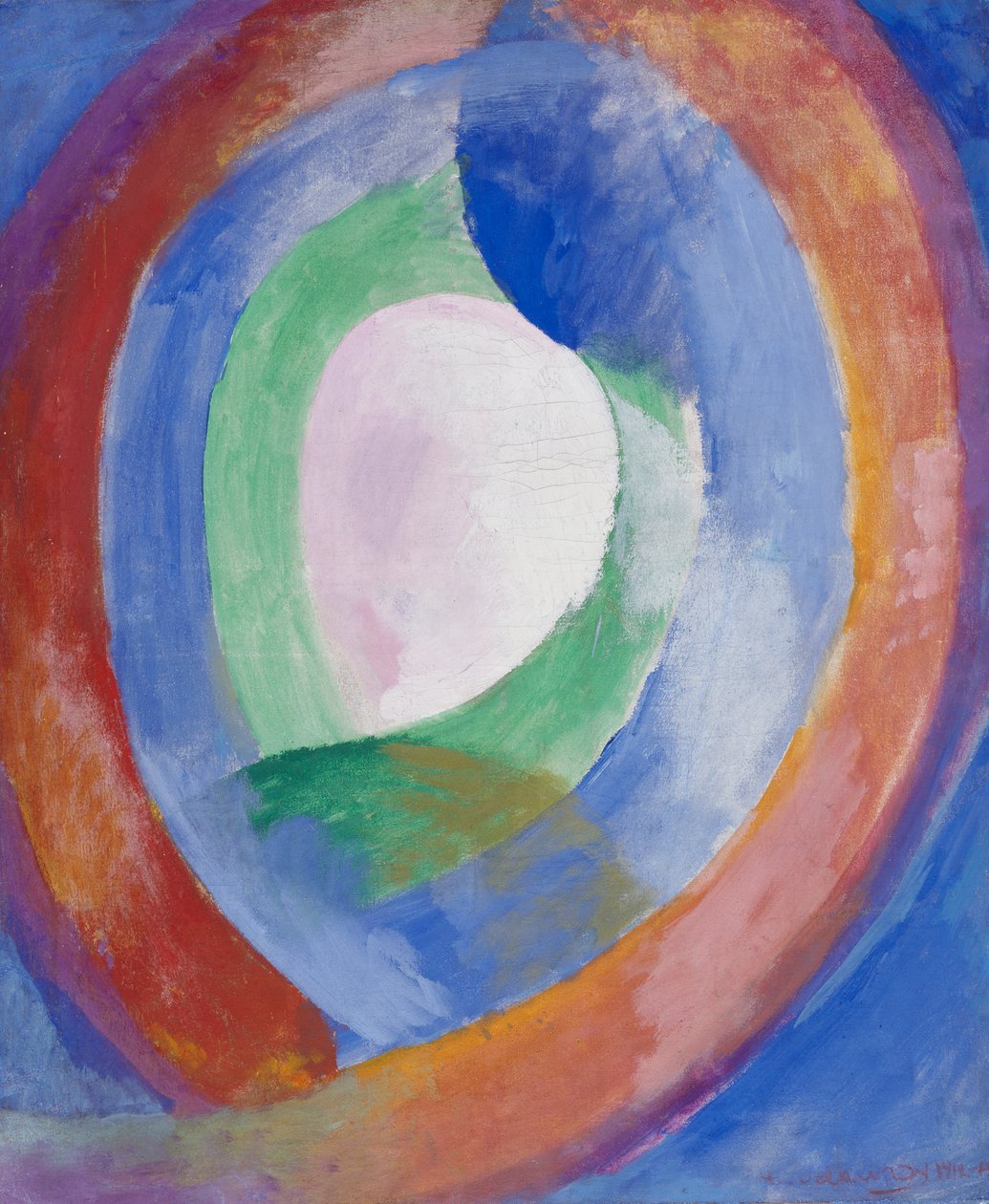 Kör alakú formák, hold 1. sz. alkotó: Robert Delaunay