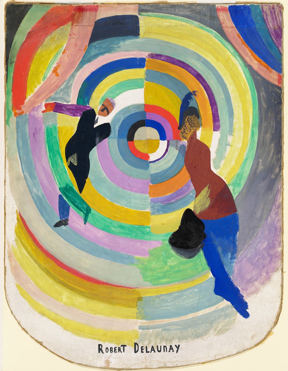 Politikai dráma, 1914. alkotó: Robert Delaunay