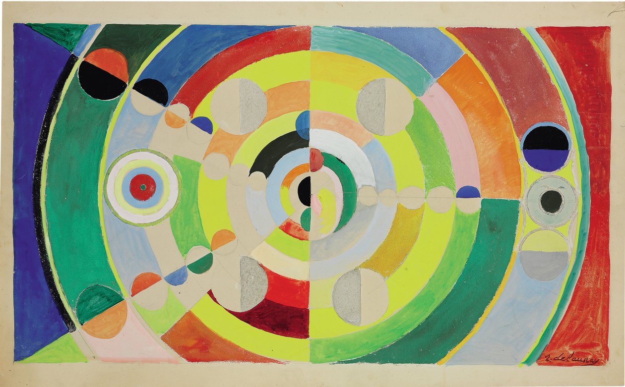 Relief-lemezek alkotó: Robert Delaunay