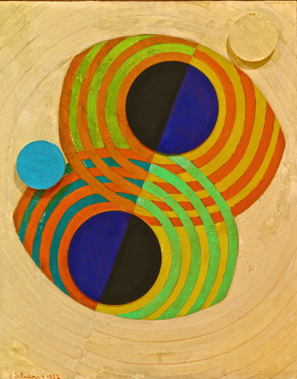 Megkönnyebbülés. Ritmusok, 1932. alkotó: Robert Delaunay