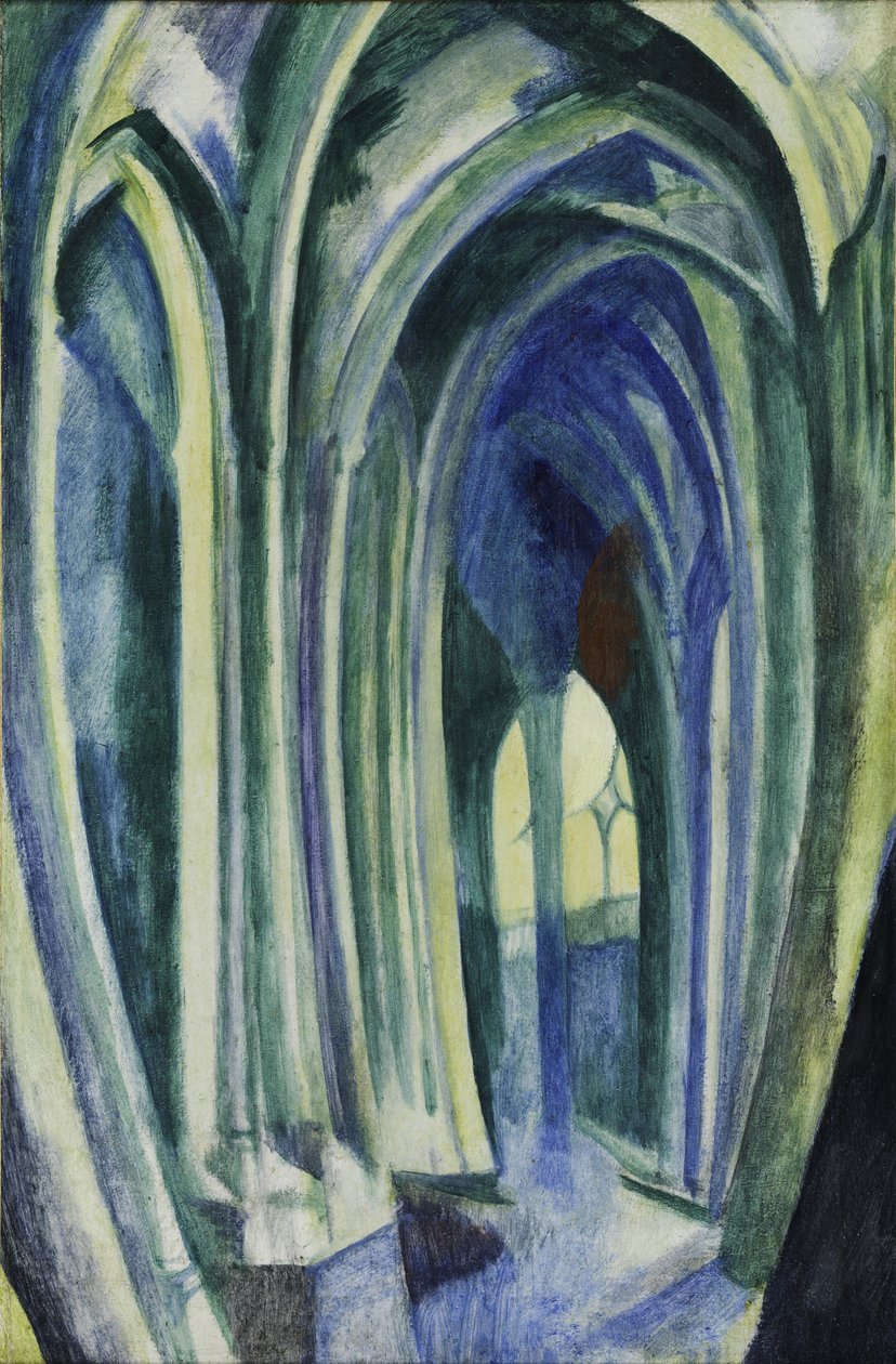 Szent Séverin 5. sz. A szivárvány, 1909-1910 alkotó: Robert Delaunay