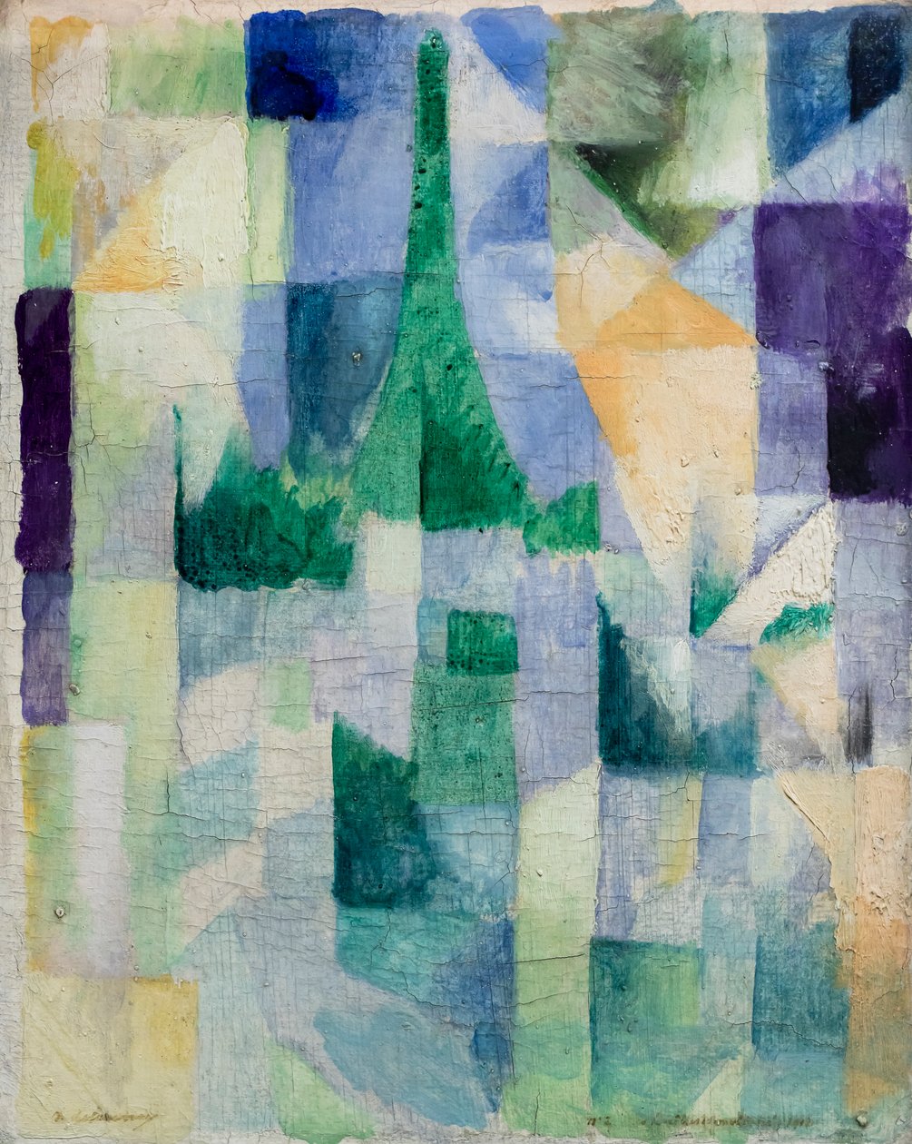 Egyidejű ablakok Nr 2,1912 (Olaj, vászon) alkotó: Robert Delaunay
