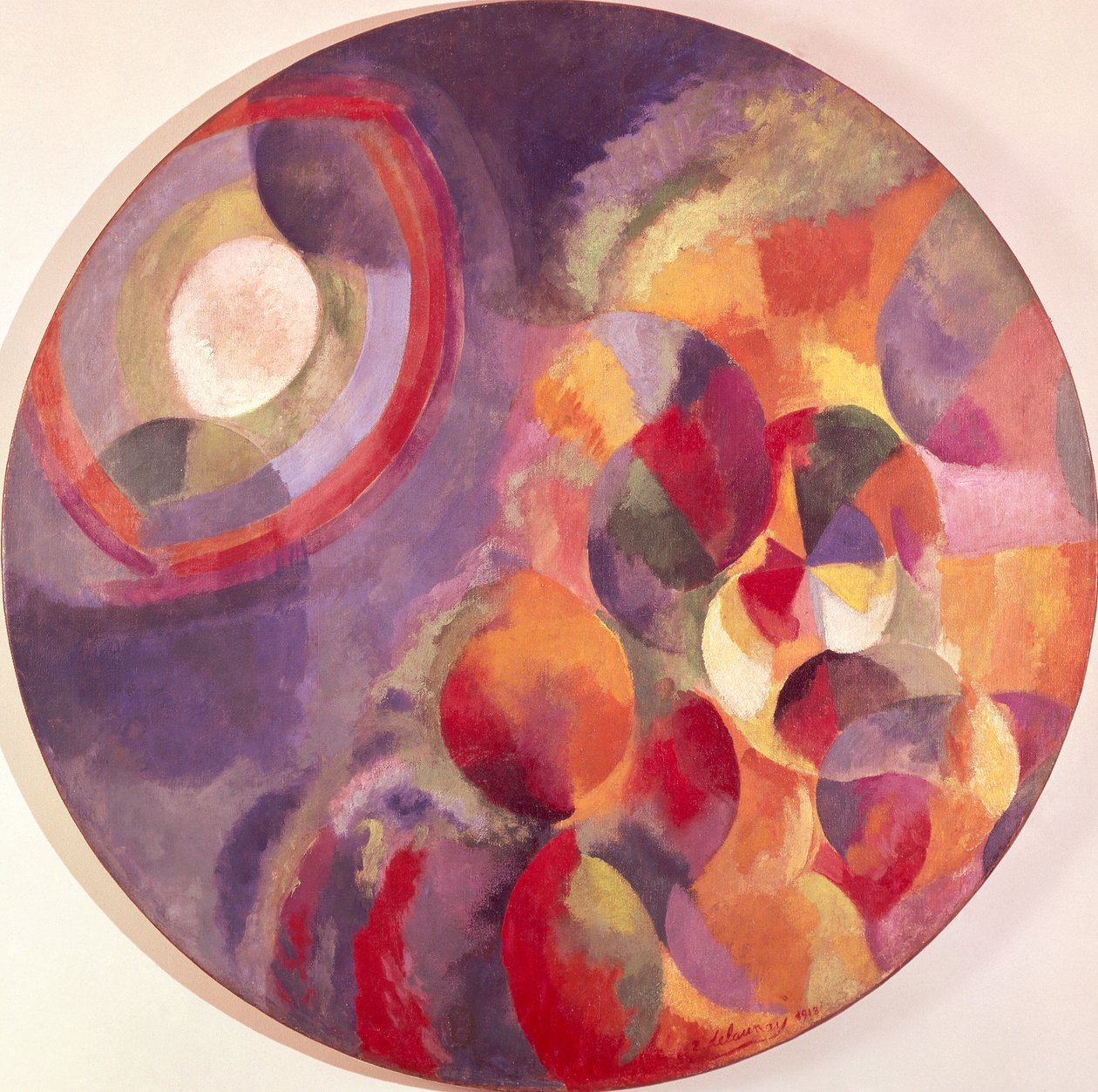 Egyidejű kontrasztok, nap és hold alkotó: Robert Delaunay