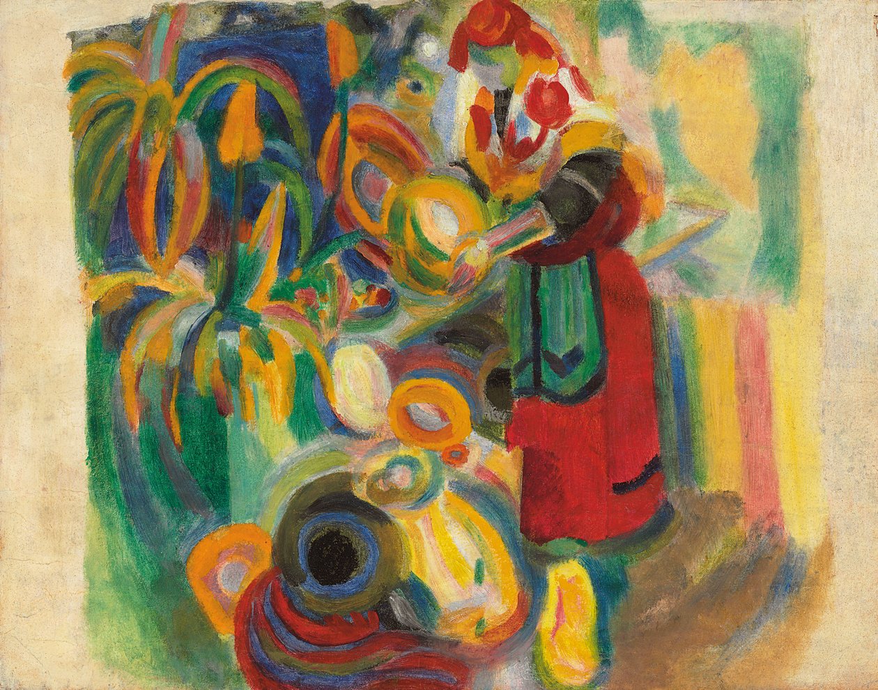 Tanulmány a „Magas portugál nőnek” (1916); Tanulmány a „nagy portugálokhoz” alkotó: Robert Delaunay