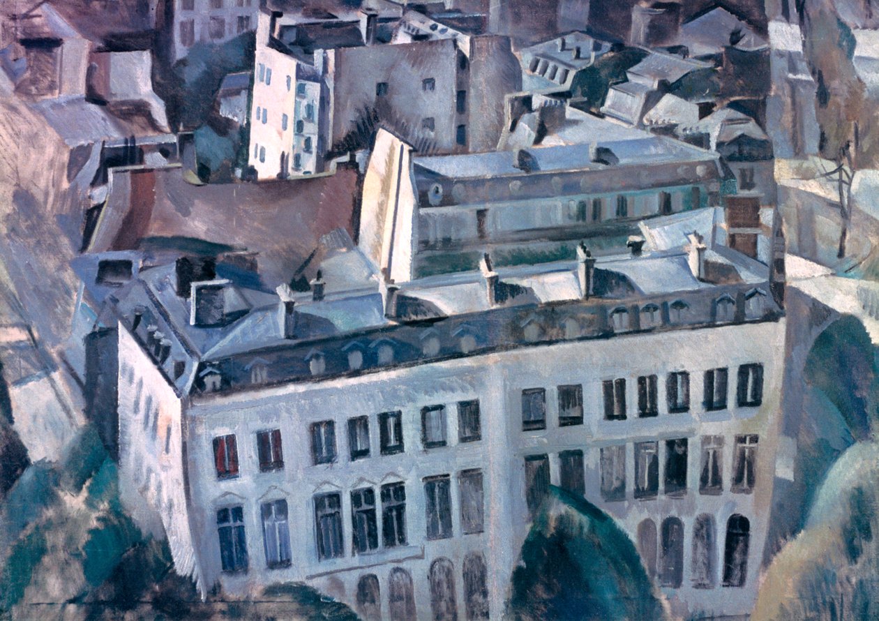 Tanulmány a város számára, 1909-1910 alkotó: Robert Delaunay