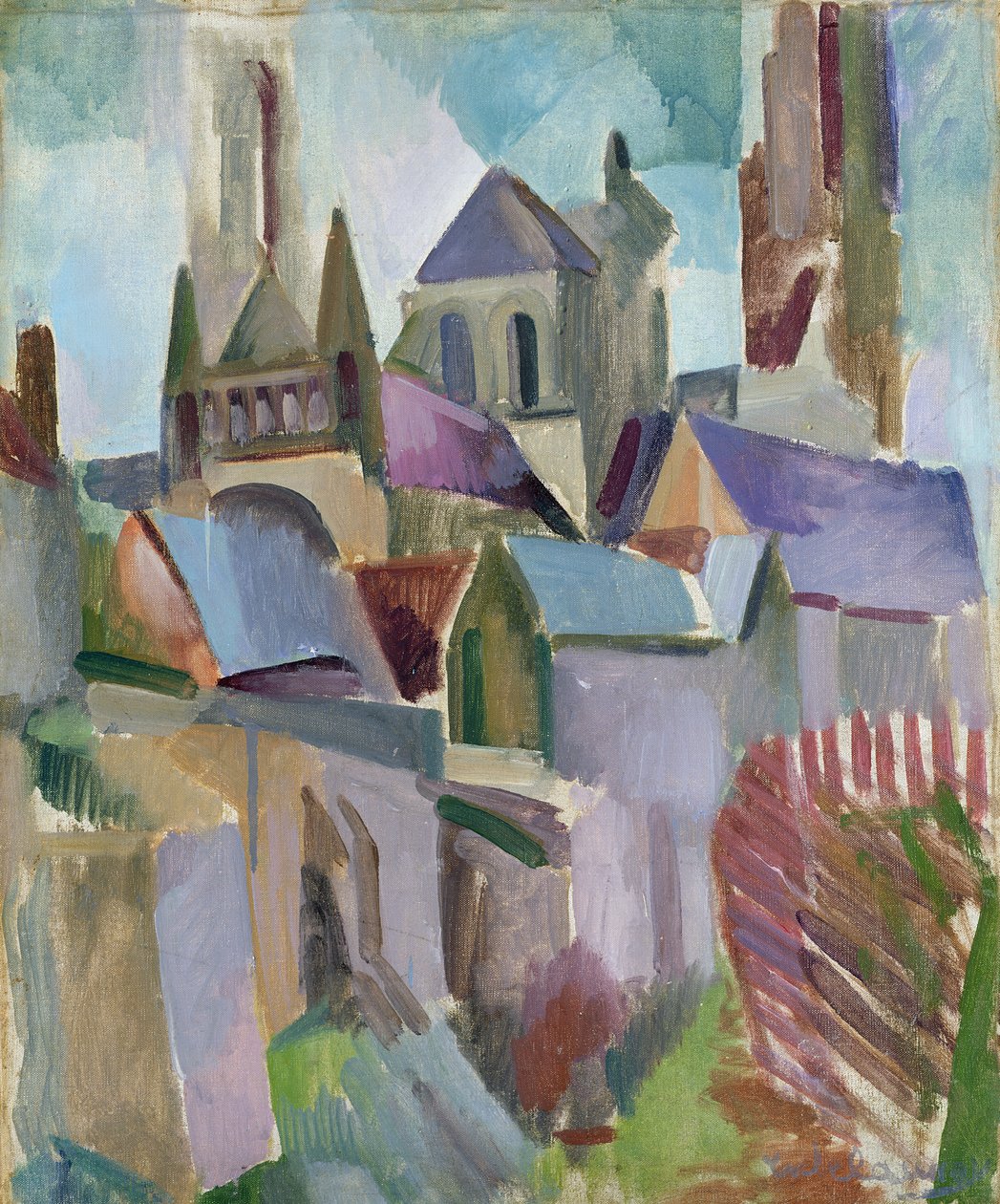 Laon tornyai alkotó: Robert Delaunay