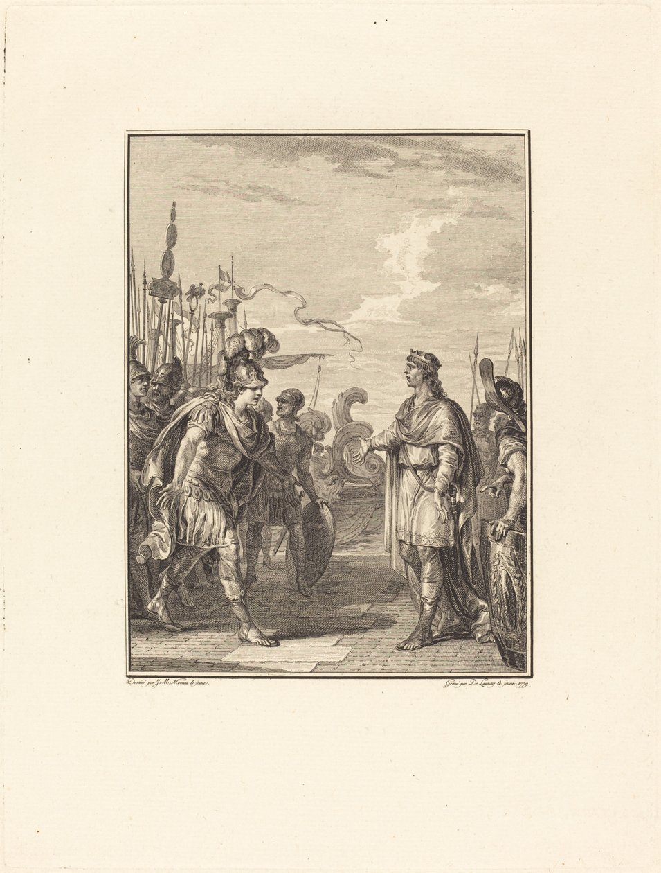 ephes alkotó: Robert Delaunay after Jean Michel Moreau