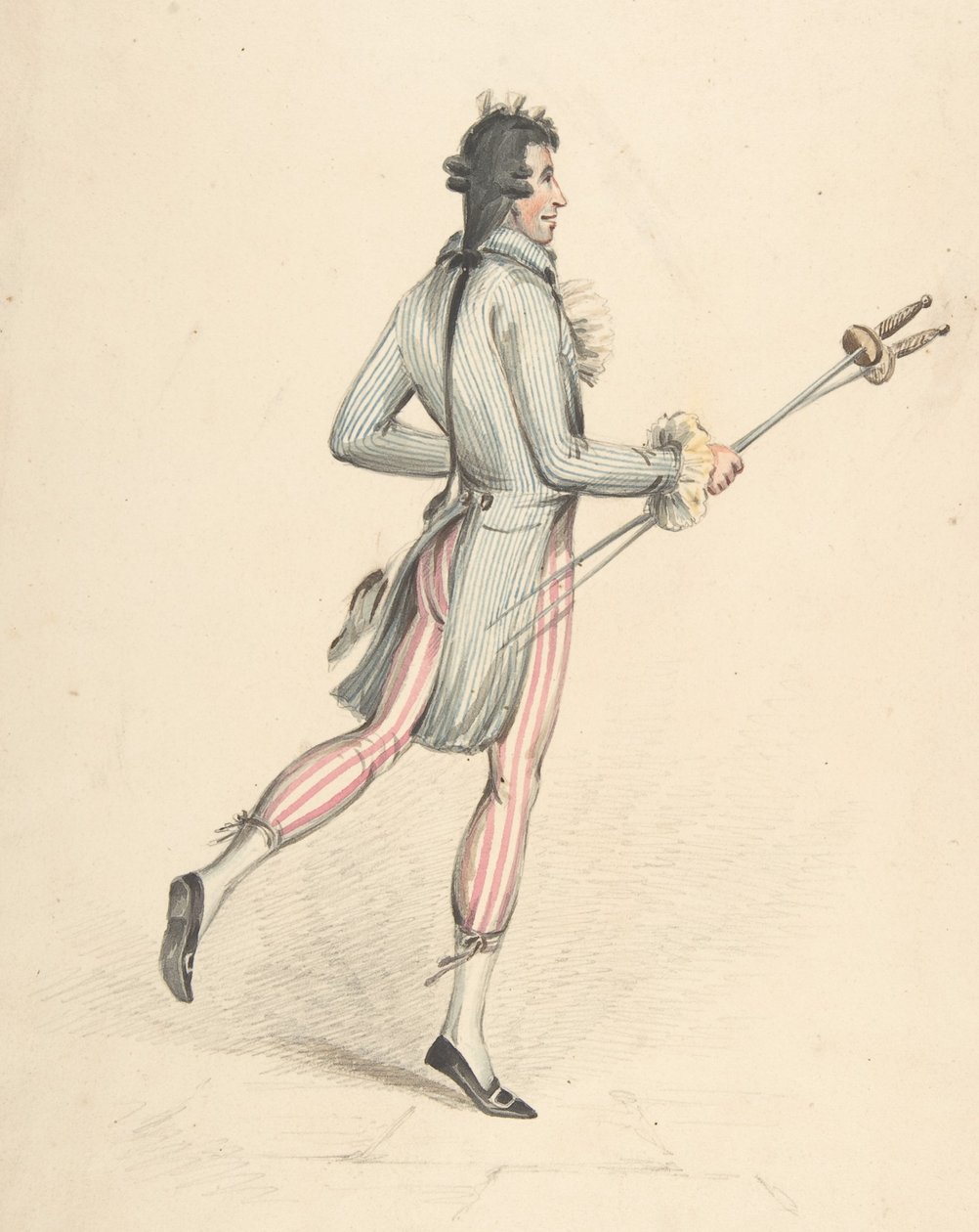 Jelmeztervezés, XVIII-XIX. alkotó: Robert Dighton