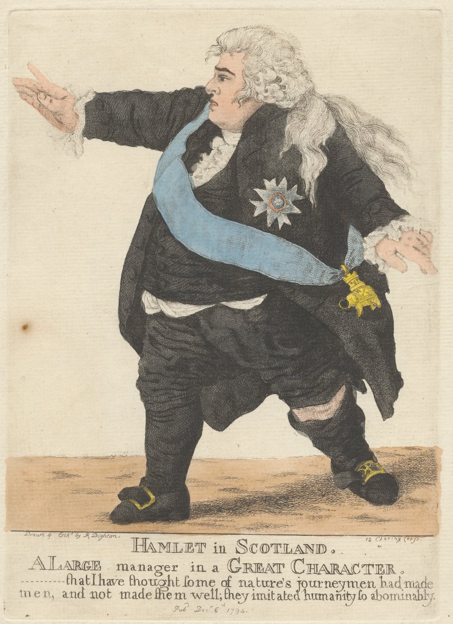 Hamlet Skóciában alkotó: Robert Dighton