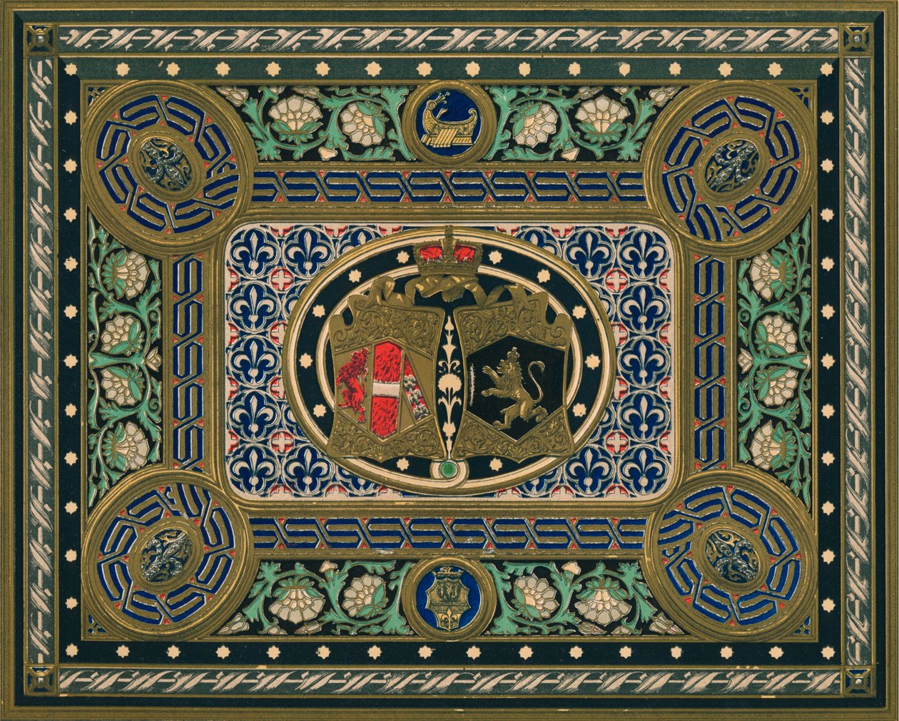 A bécsi Girardet albumborítója, 1863. alkotó: Robert Dudley