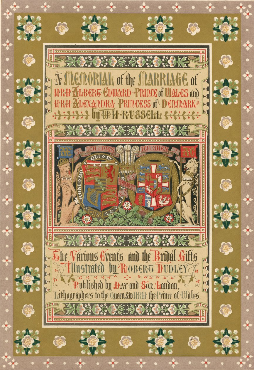 Címlap (kromolito) alkotó: Robert Dudley