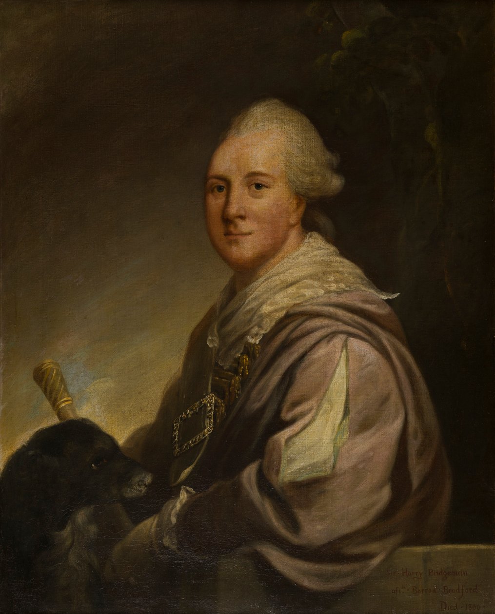 Sir Henry Bridgeman, később az 1. Lord Bradford (1725-1800) portréja, 1745-88 körül (olaj, vászon) alkotó: Robert Edge Pine