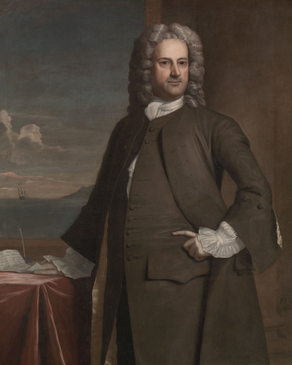 Charles Apthorp, 1748 alkotó: Robert Feke