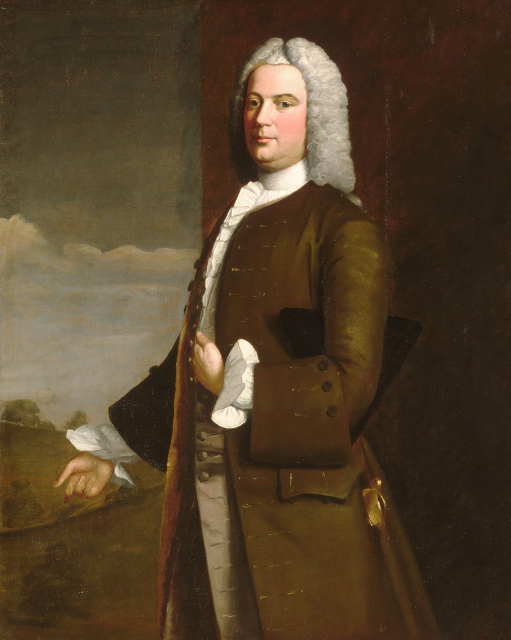 Tench Ferenc, 1746. alkotó: Robert Feke