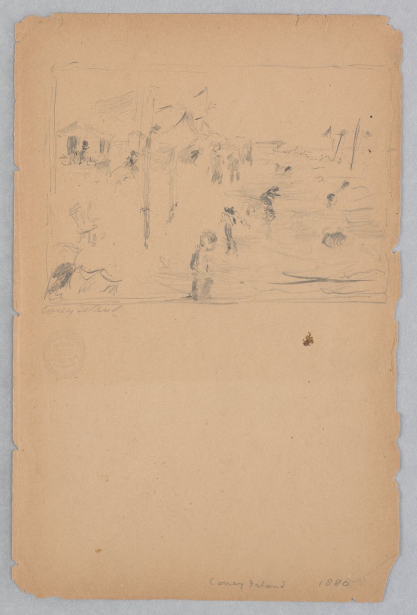 Coney Island, Brooklyn, NY alkotó: Robert Frederick Blum