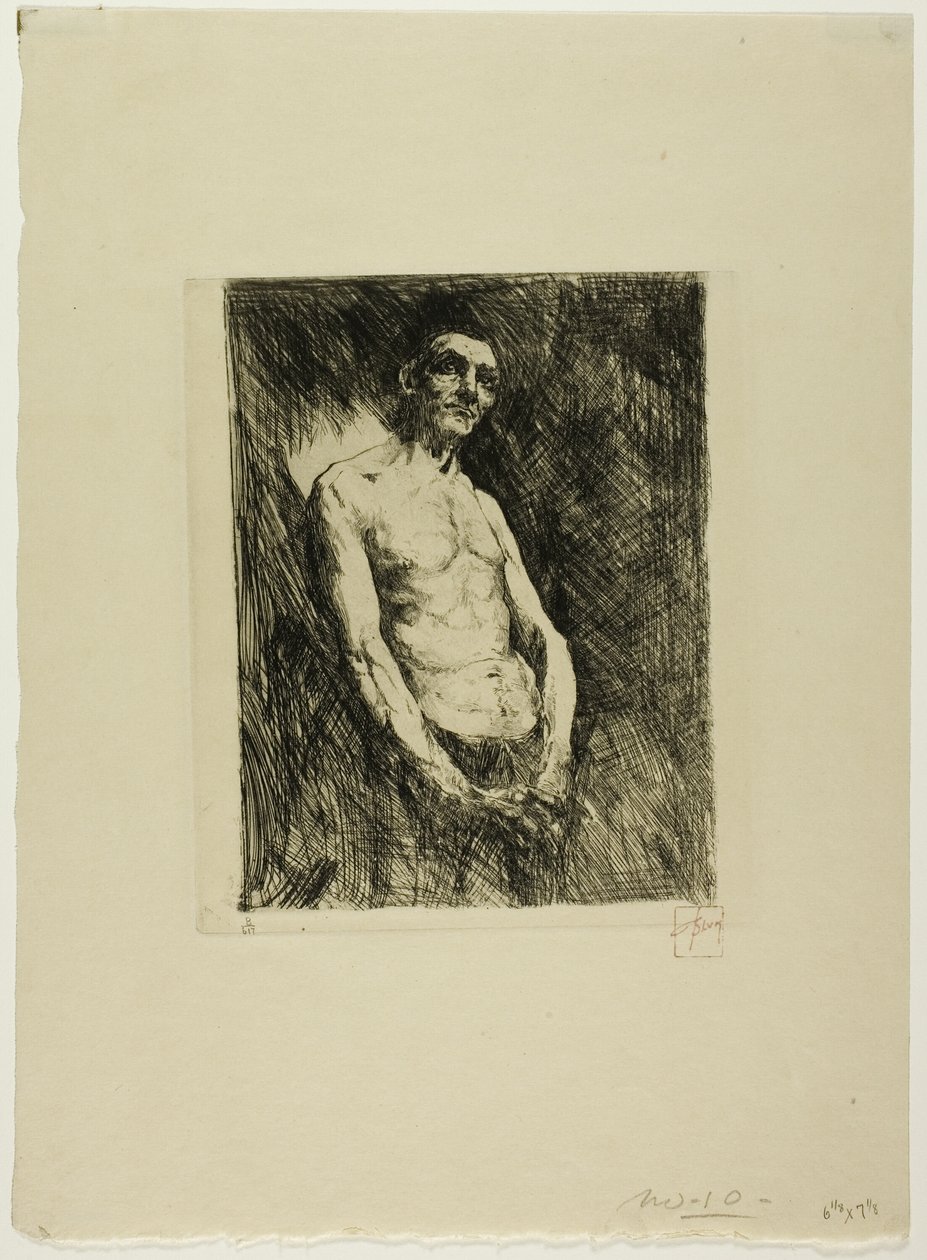 Fél Akt Férfi alakja alkotó: Robert Frederick Blum